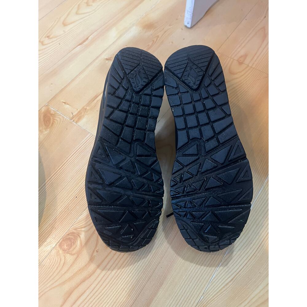 Sketchers women’s Uno stand on air sneaker 10 EUC black work shoes memory foam - Picture 6 of 6
